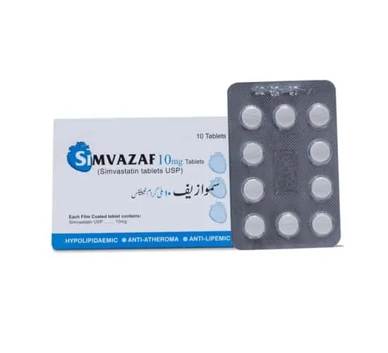 Simvazaf 10mg Tablet (10 tablets)