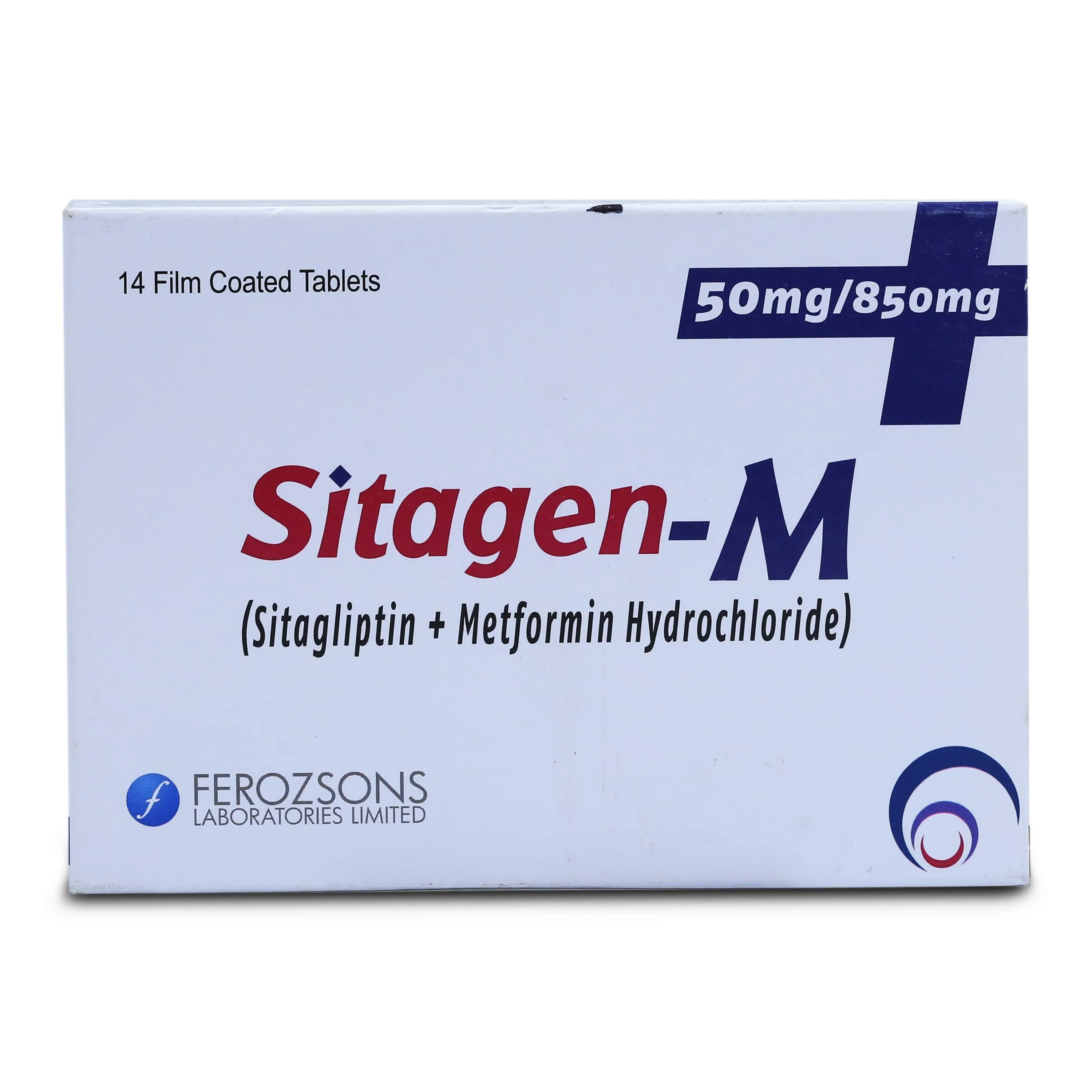Sitagen-M 50/850mg Tablet (x2 Strips)