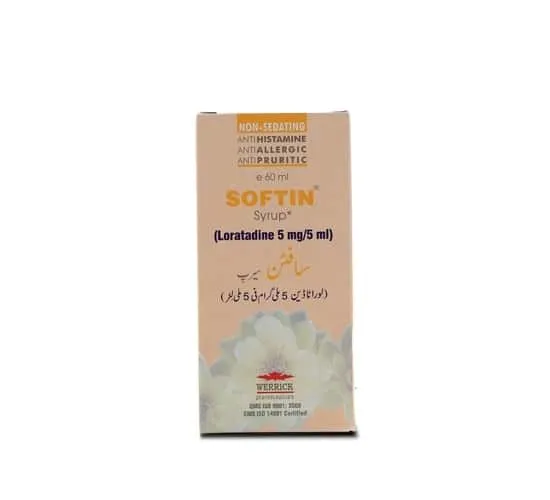Softin 5mg/5ml Syrup 60 ml