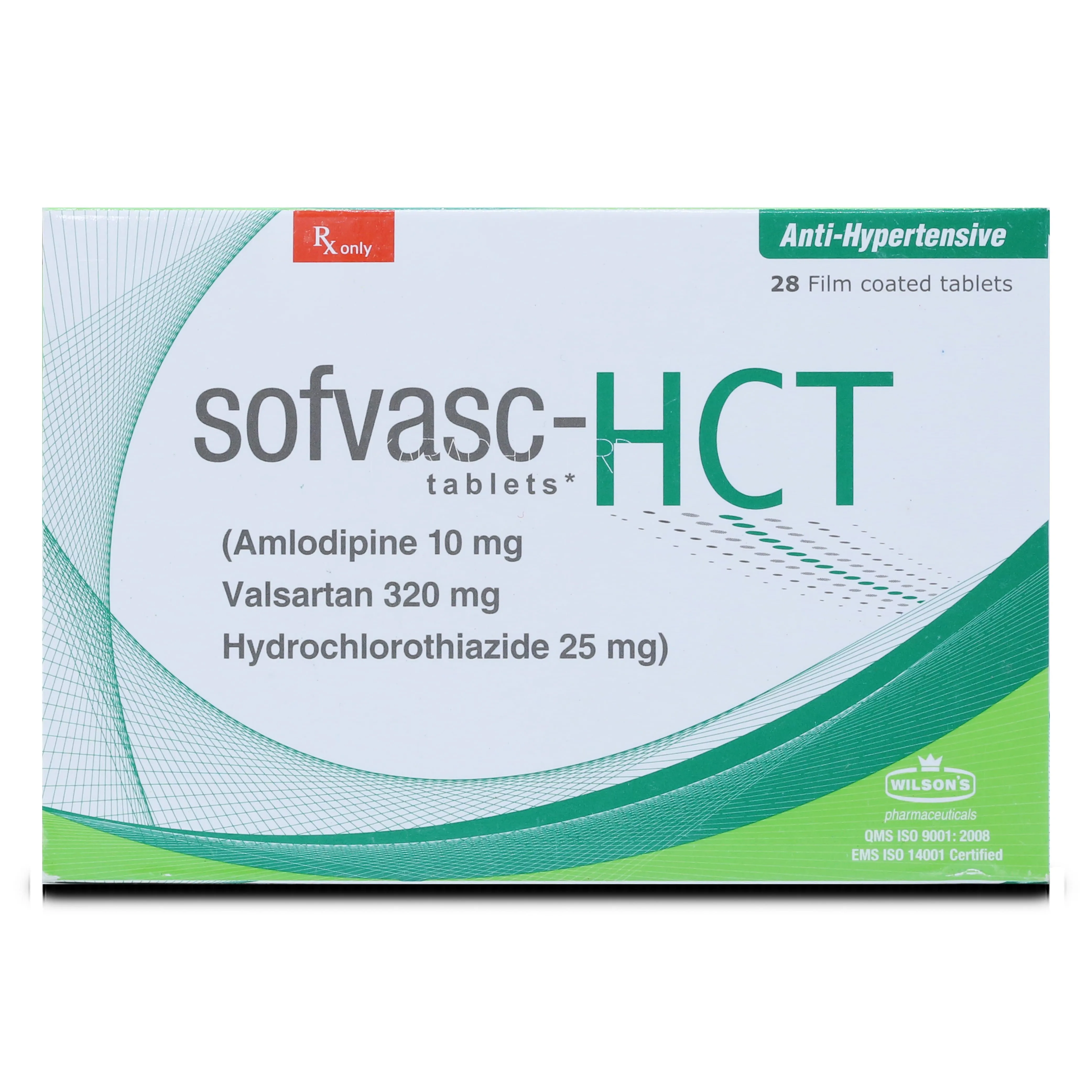 Sofvasc HCT 10/320/25mg Tablet (14 tablets)