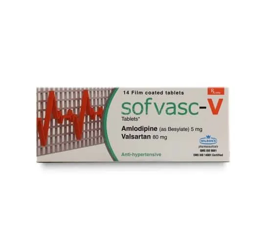 Sofvasc-V 5mg+80mg Tablet (14 tablets)