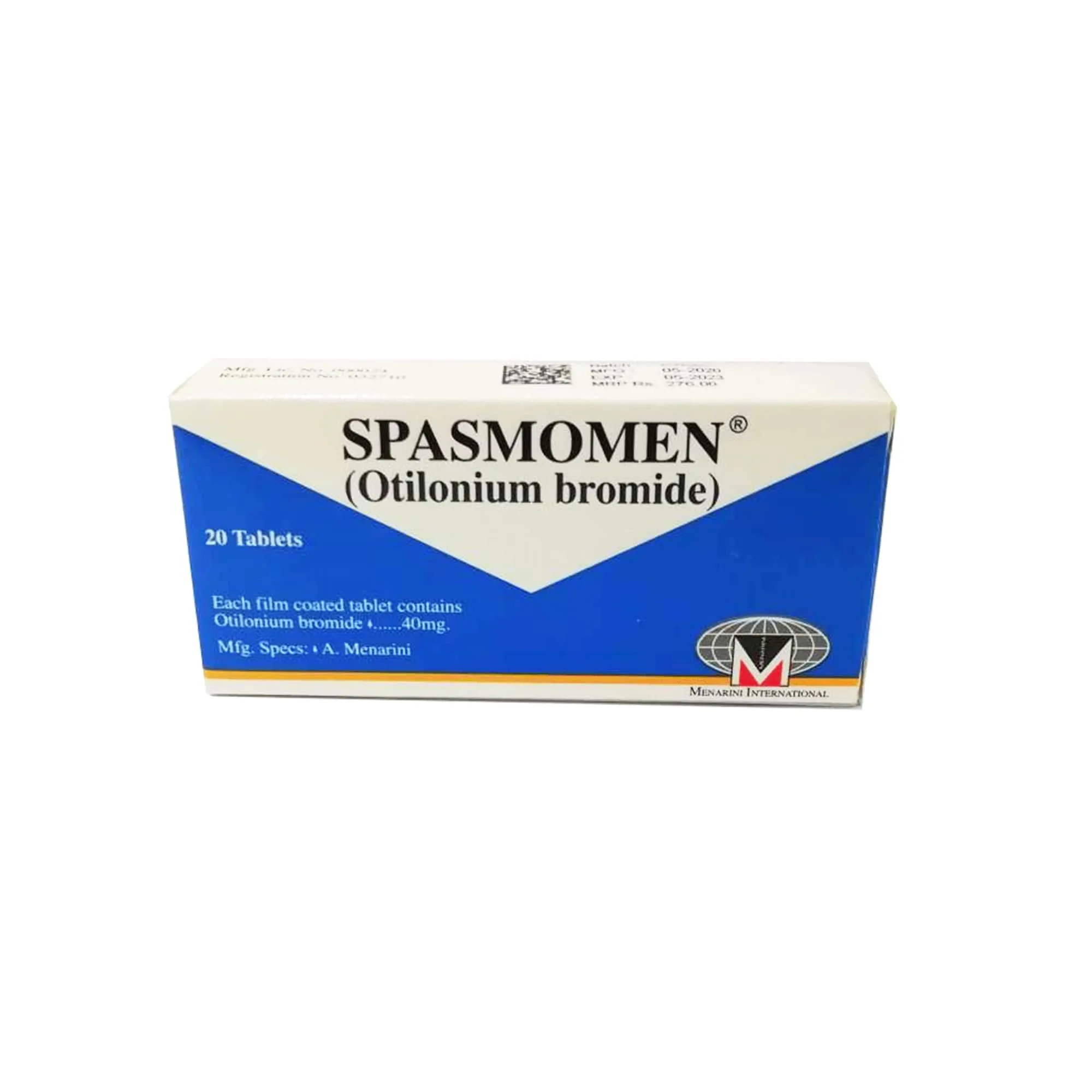 Spasmomen 40mg Tablet (10 tablets)