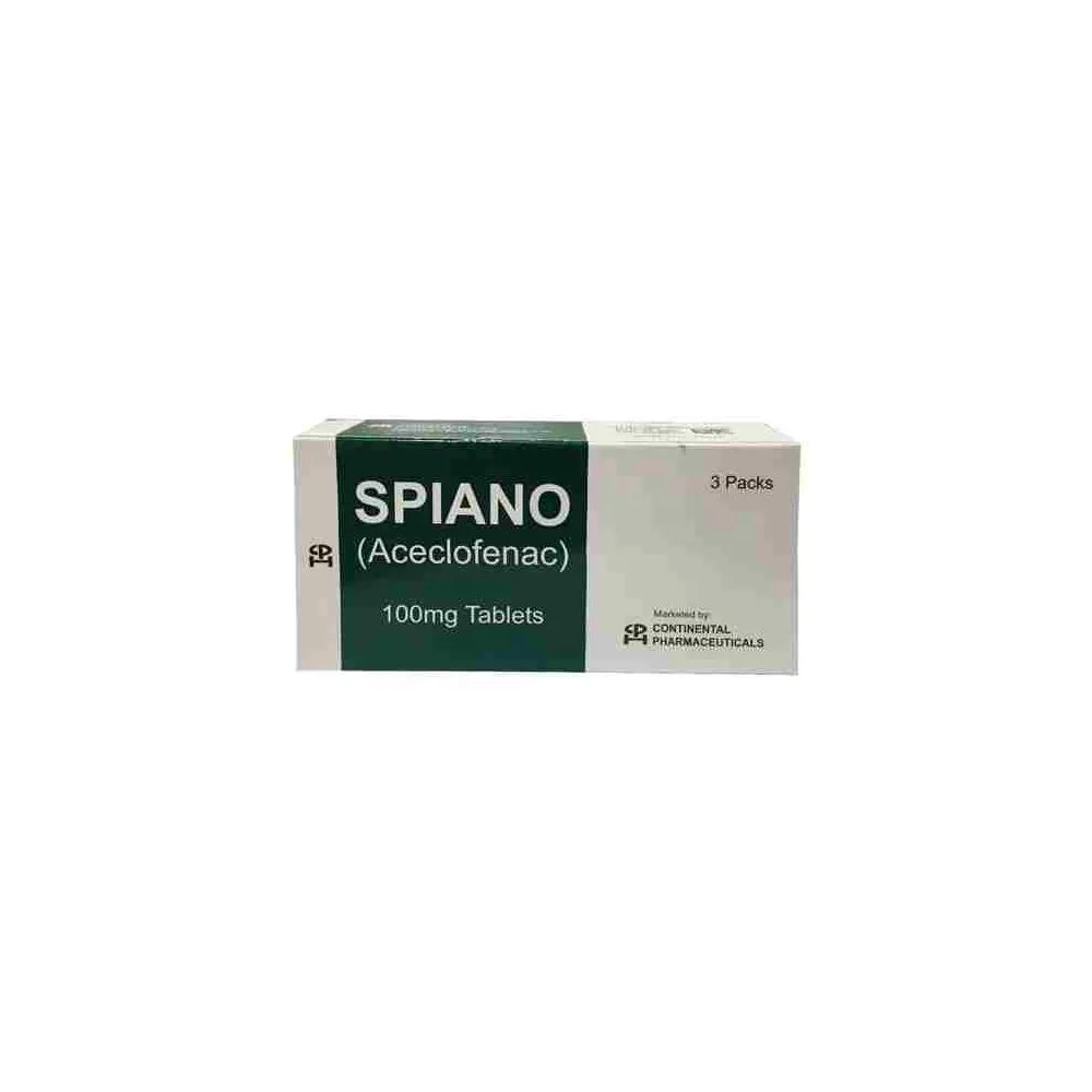 Spiano 100mg Tablet (10 tablets)