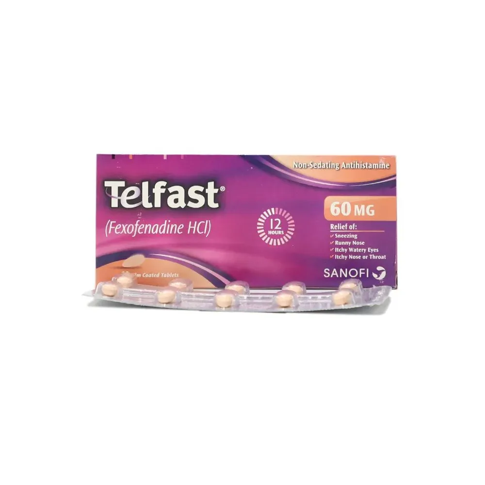 Telfast 60mg Tablet (14 tablets)