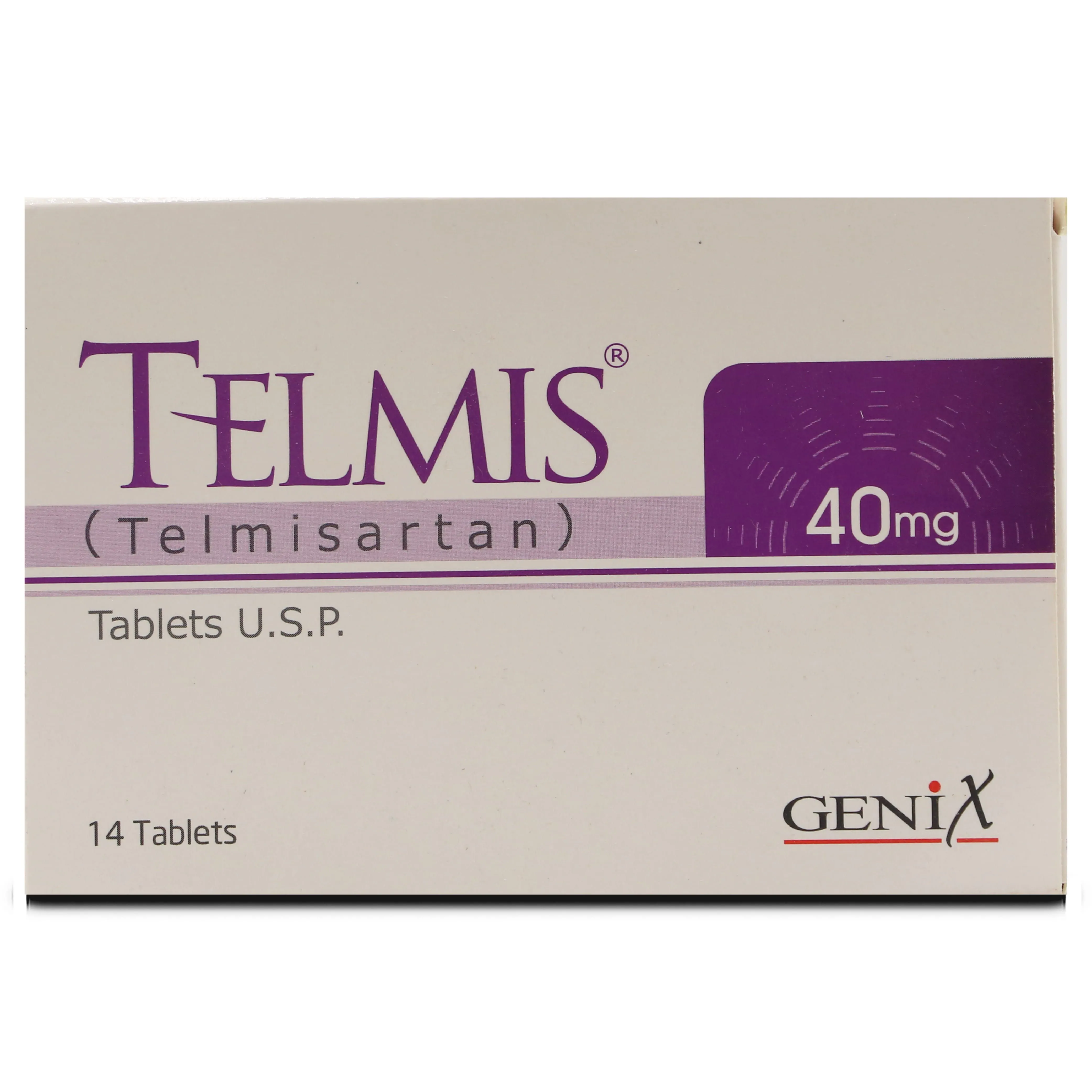 Telmis 40mg Tablet (14 tablets)