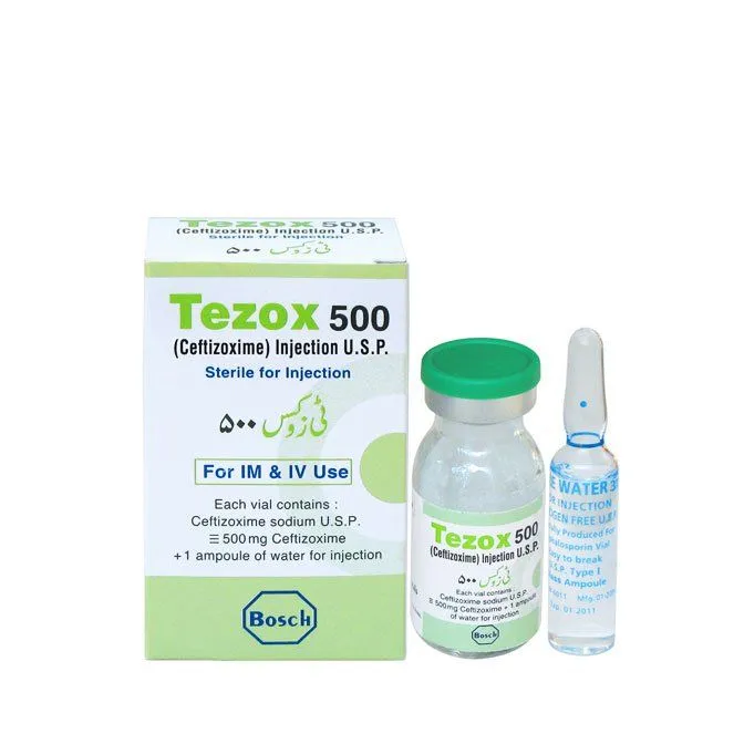 Tezox 500mg Injection 1 vial