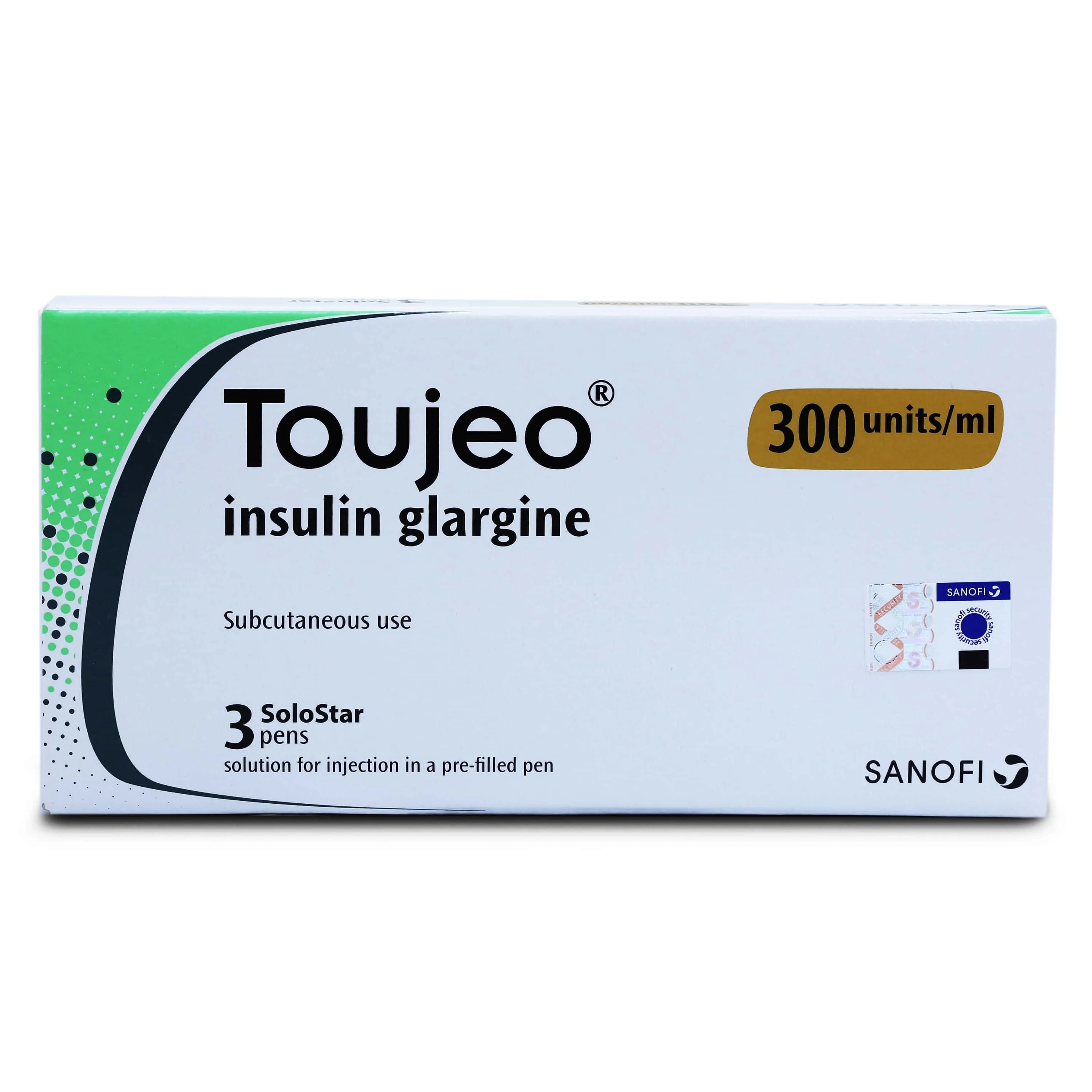 Toujeo Solostar Pen 300units/ml Injection 1.5 ml