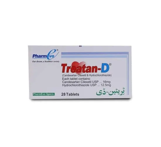 Treatan D 16mg+12.5mg Tablet (14 tablets)