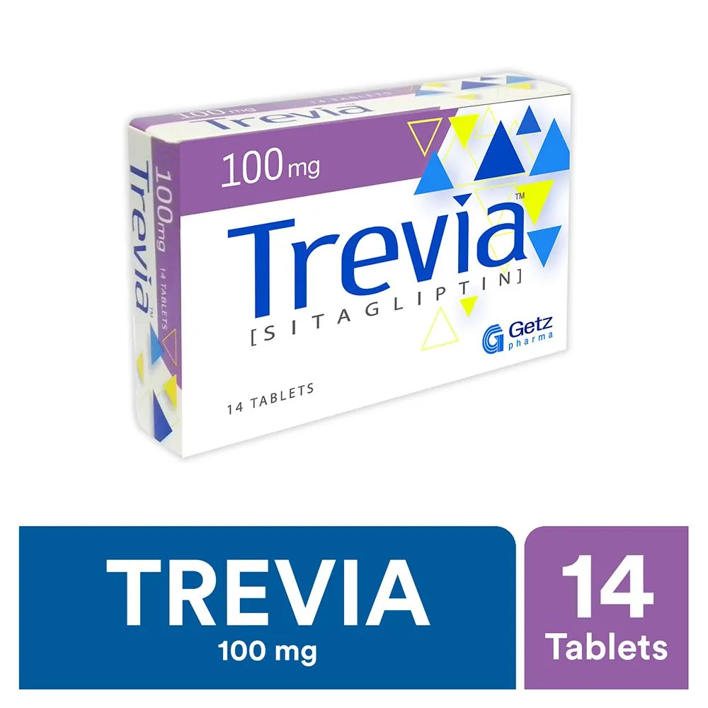 Trevia 100mg Tablet (x2 Strips)