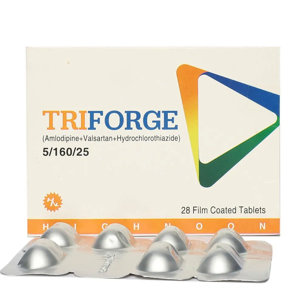 Triforge 5/160/25mg Tablet (7 tablets)