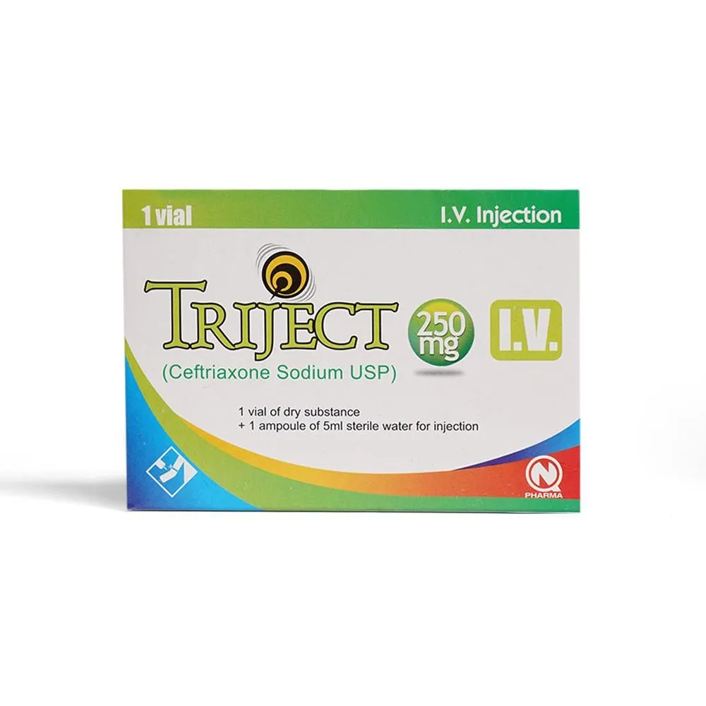 Triject IV 250mg Injection 1 vial