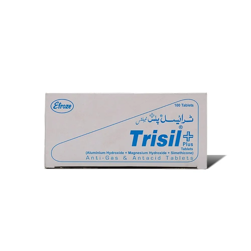 Trisil Plus 200mg+200mg+25mg Tablet (x10 Strips)