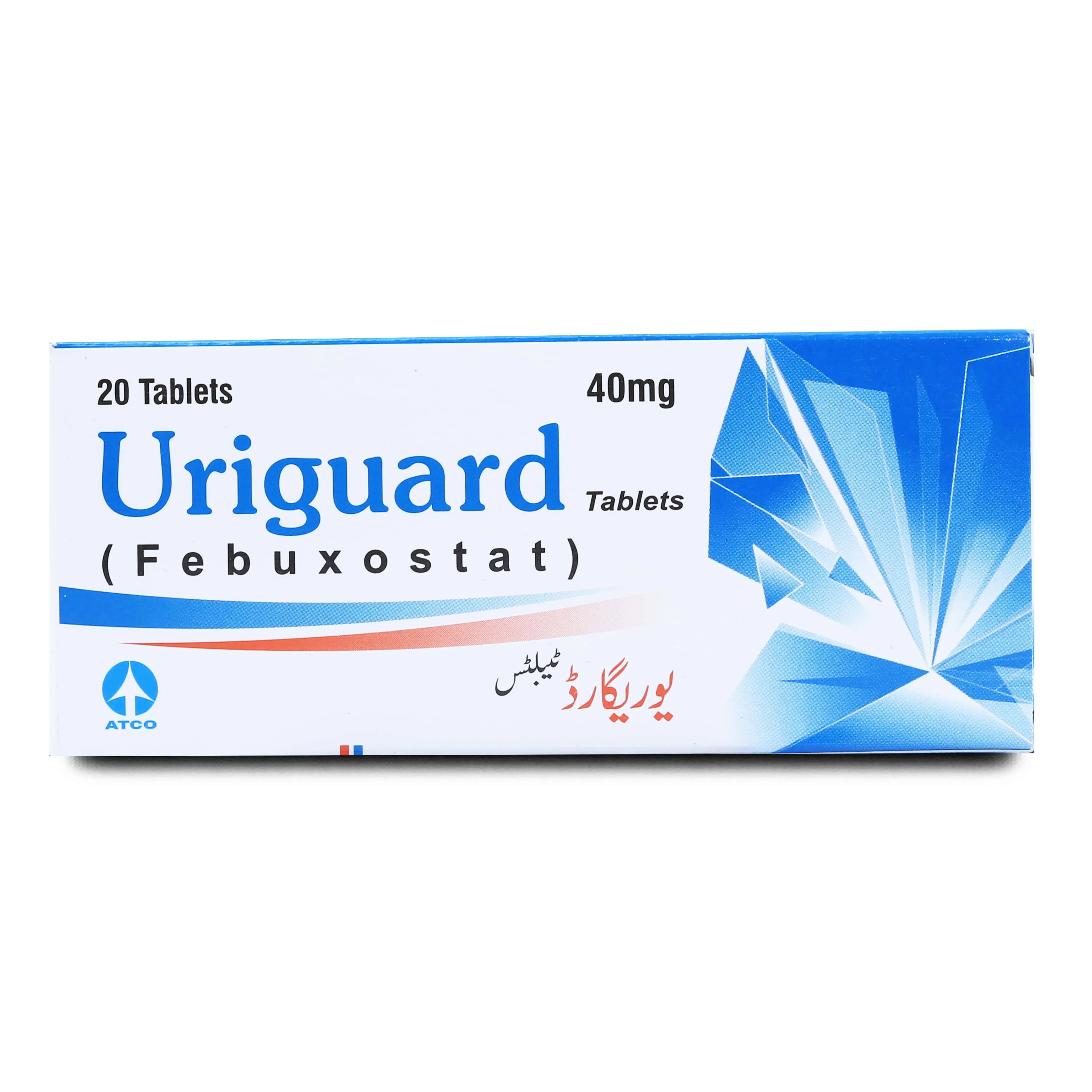Uriguard 40mg Tablet (x2 Strips)