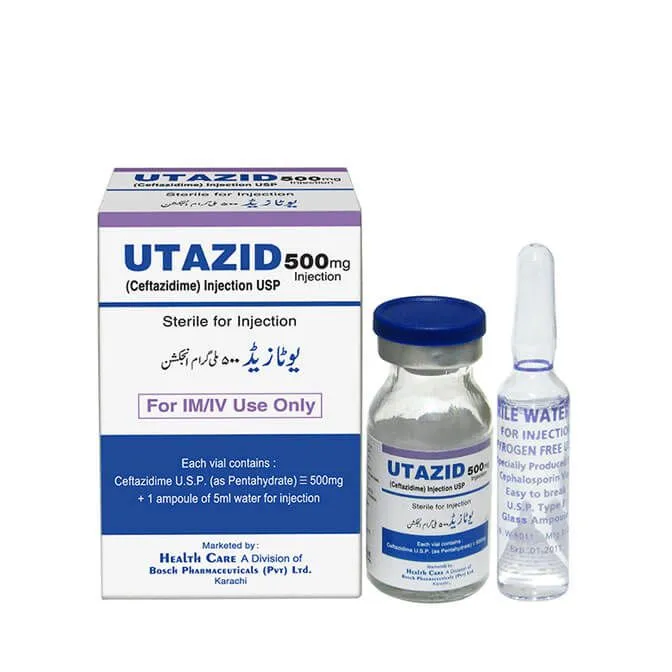 Utazid 500mg Injection 1 vial