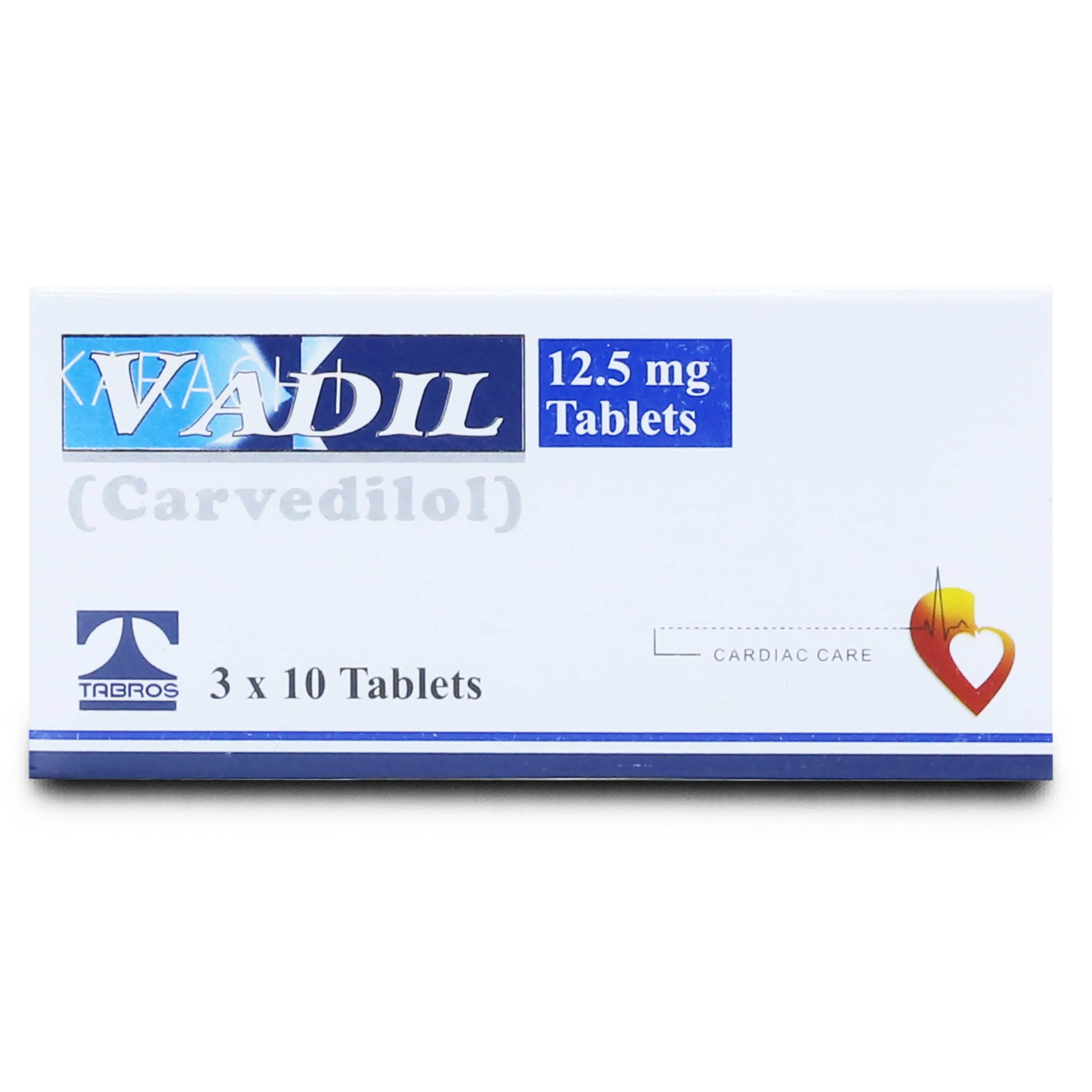 Vadil 12.5mg Tablet (10 tablets)