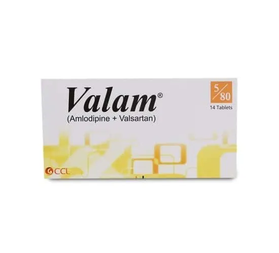 Valam 5mg+80mg Tablet (x2 Strips)