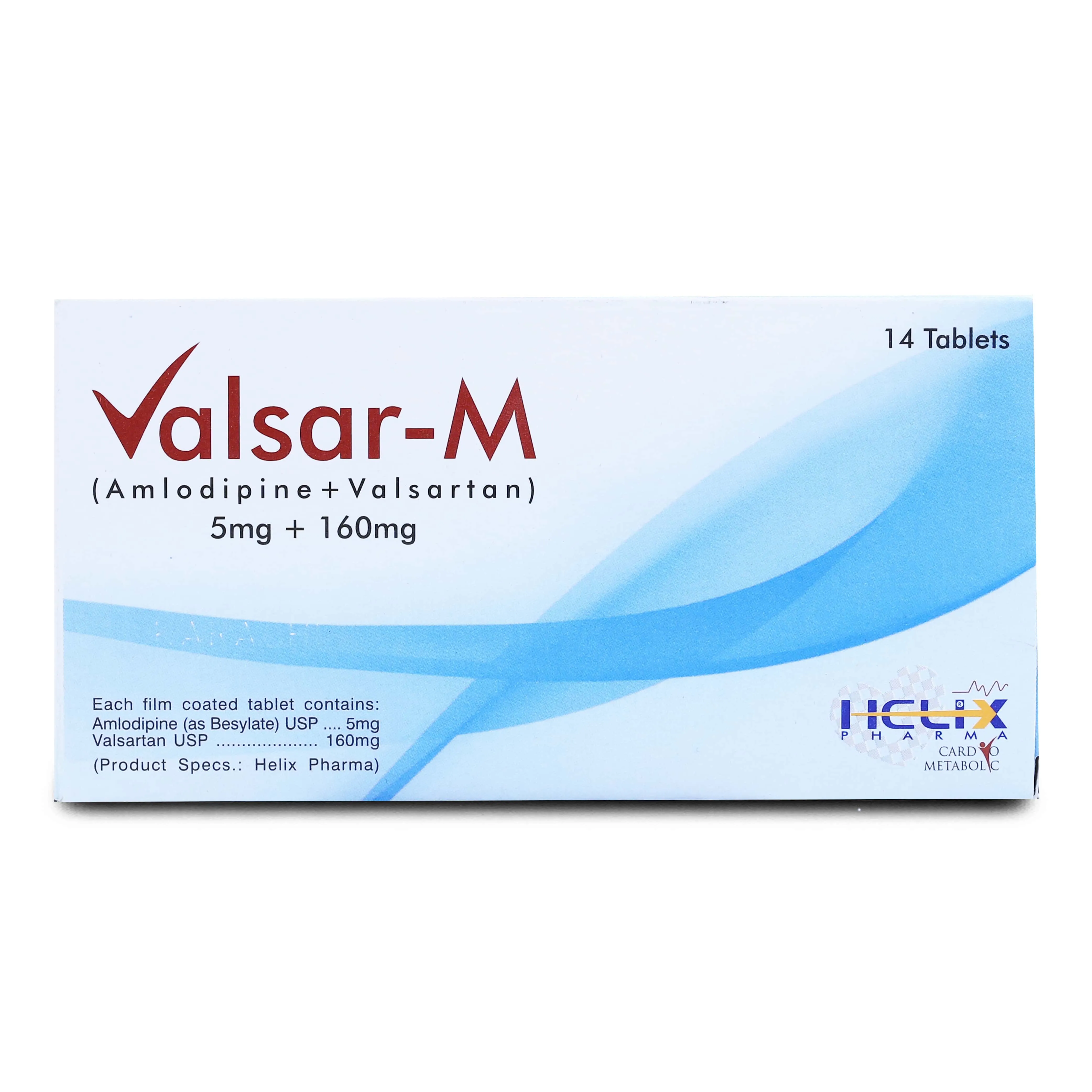Valsar-M 5mg+160mg Tablet (7 tablets)