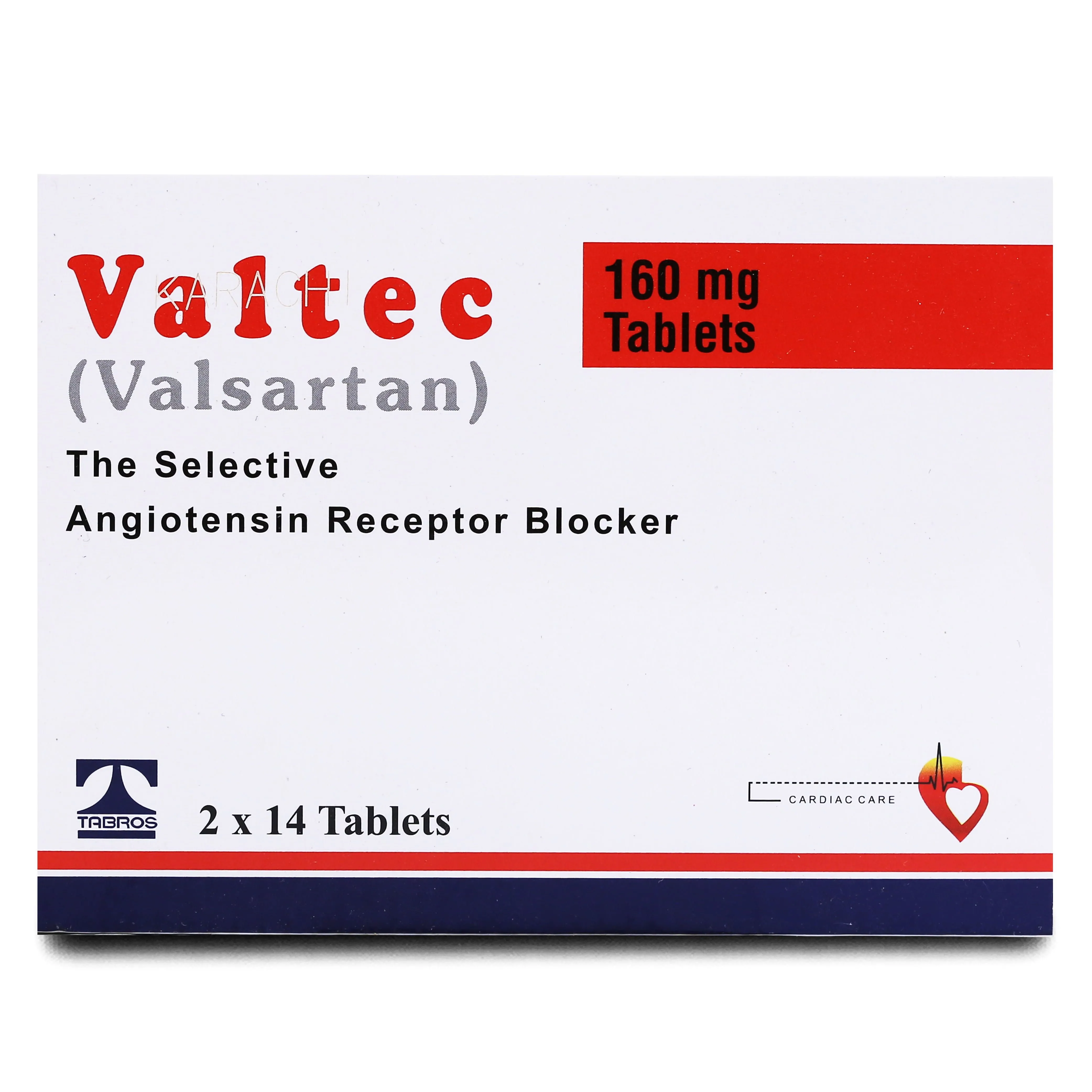 Valtec 160mg Tablet (14 tablets)