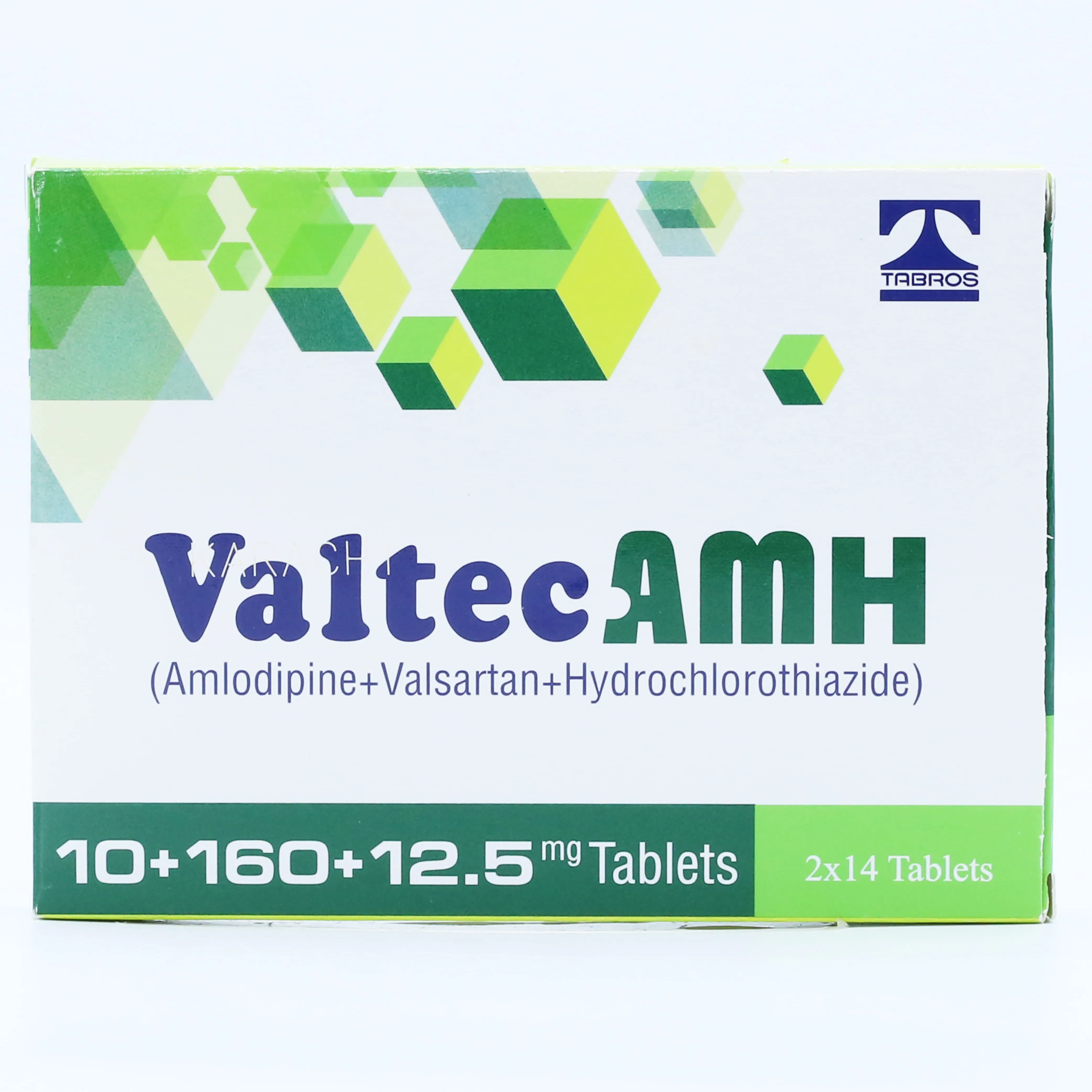 Valtec AMH 10mg+160mg+12.5mg Tablet (14 tablets)