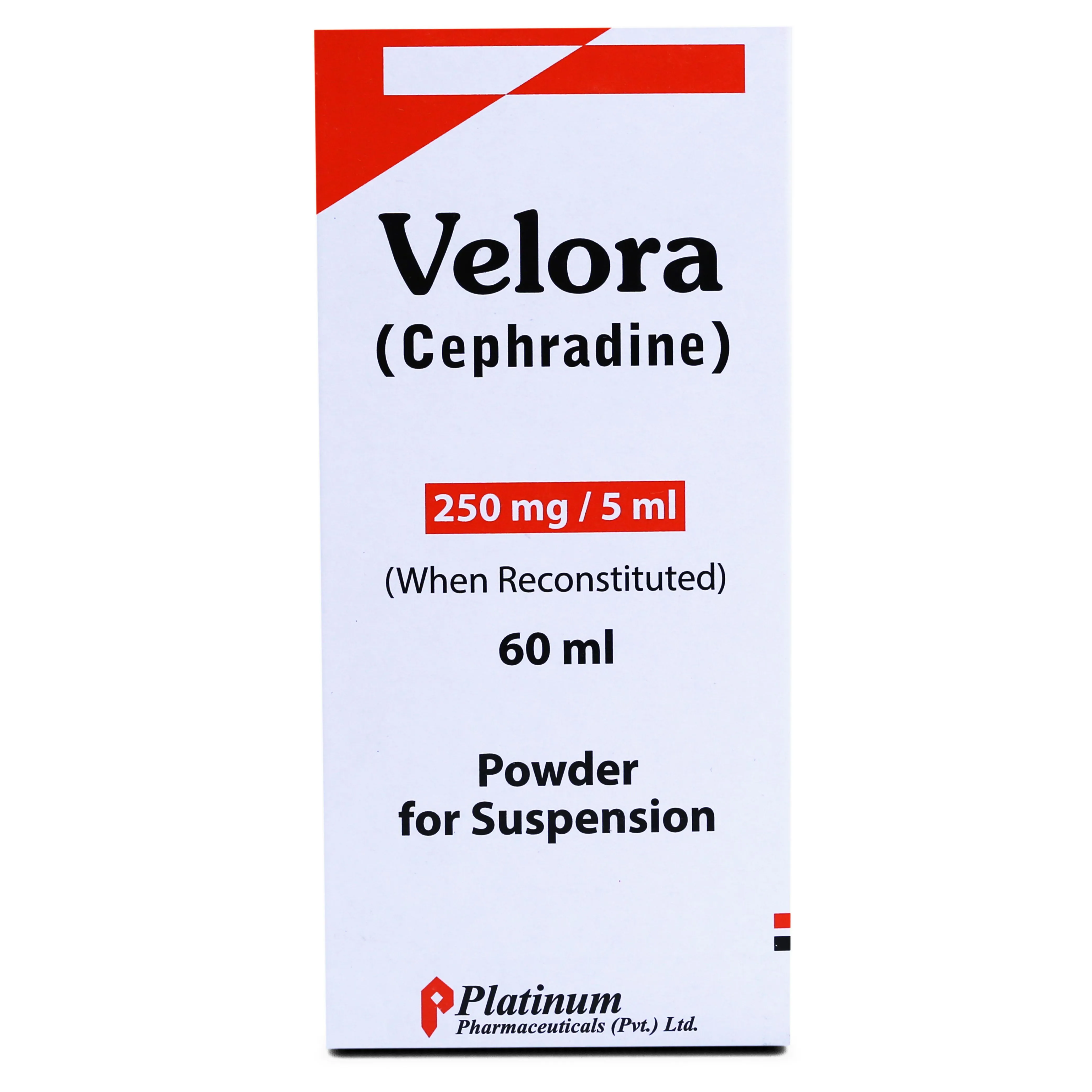 Velora 250mg Suspension 60 ml