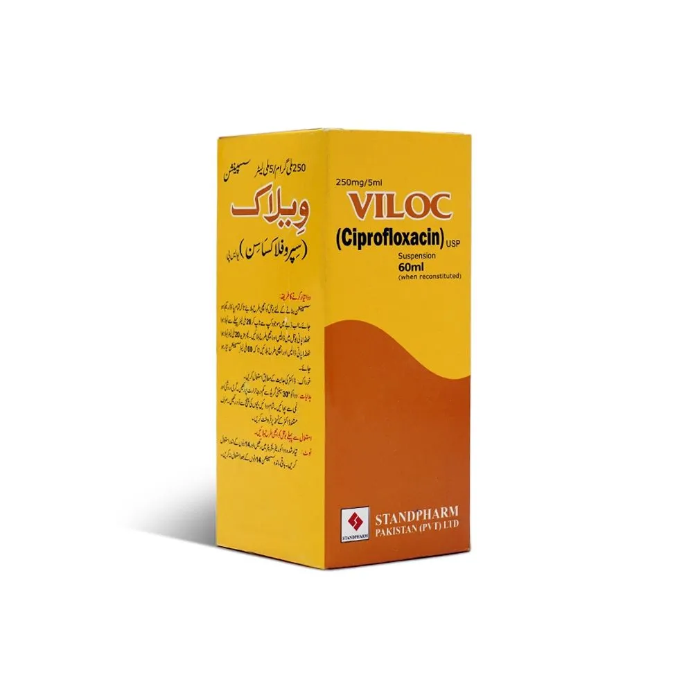 Viloc 250mg Suspension 60 ml