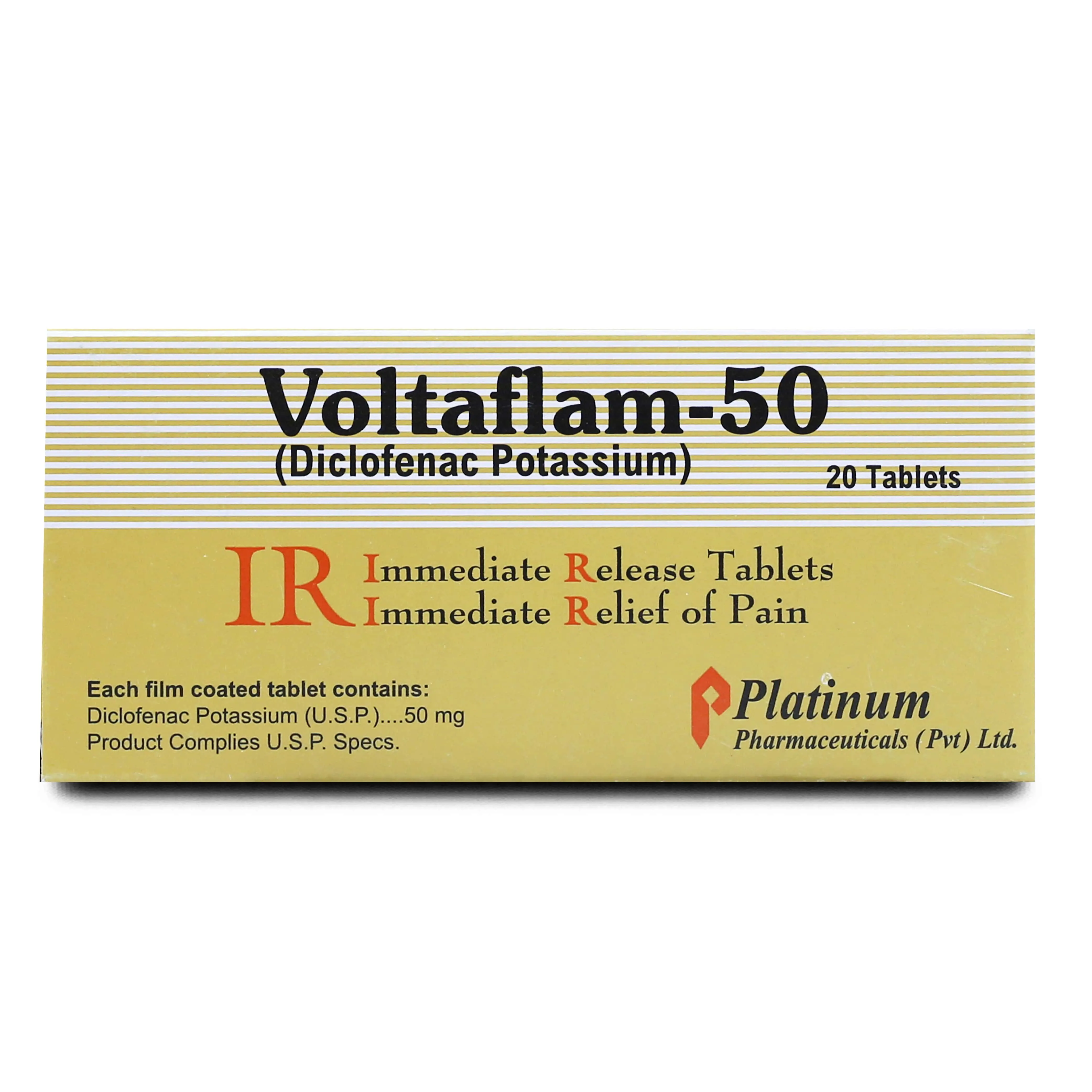 Voltaflam 50mg Tablet (x2 Strips)