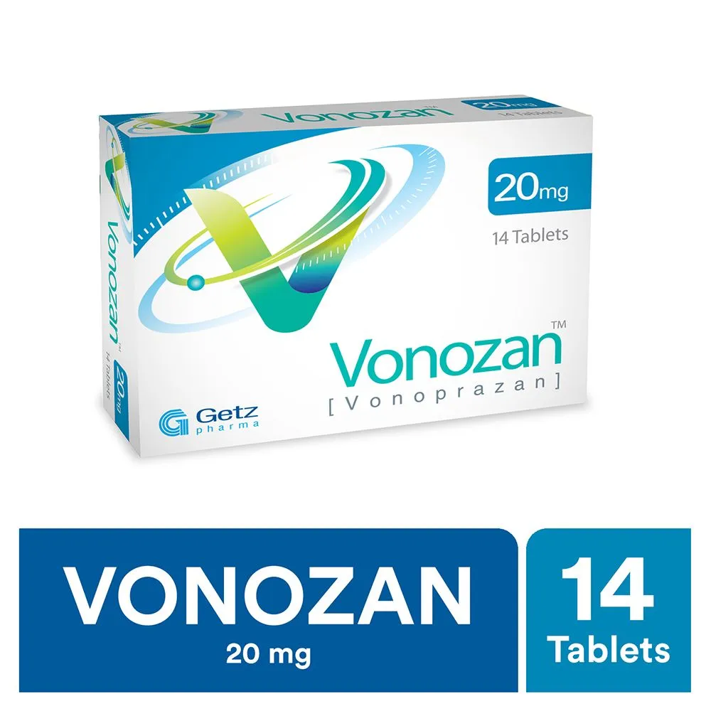 Vonozan 20mg Tablet (7 tablets)
