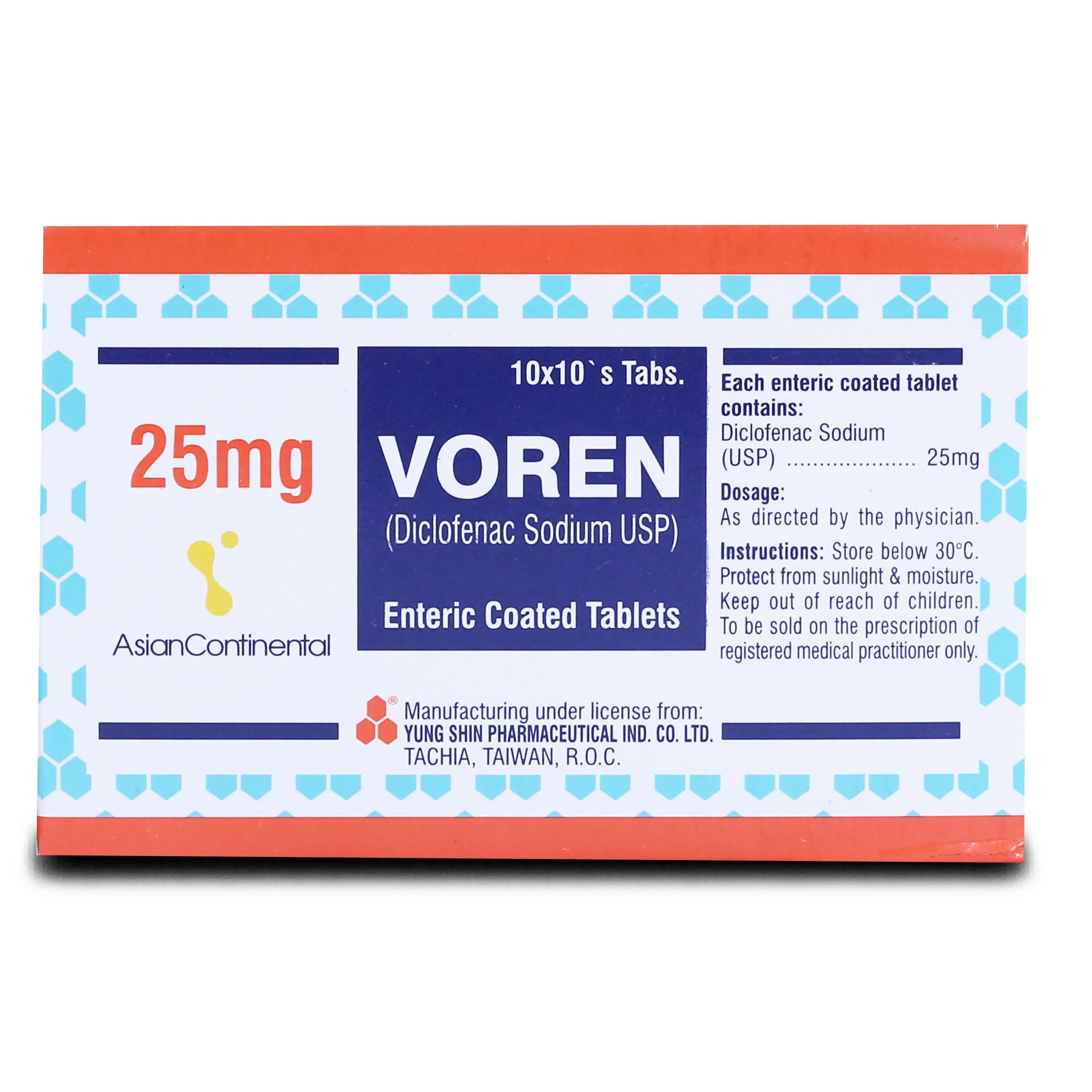Voren 25mg Tablet (10 tablets)