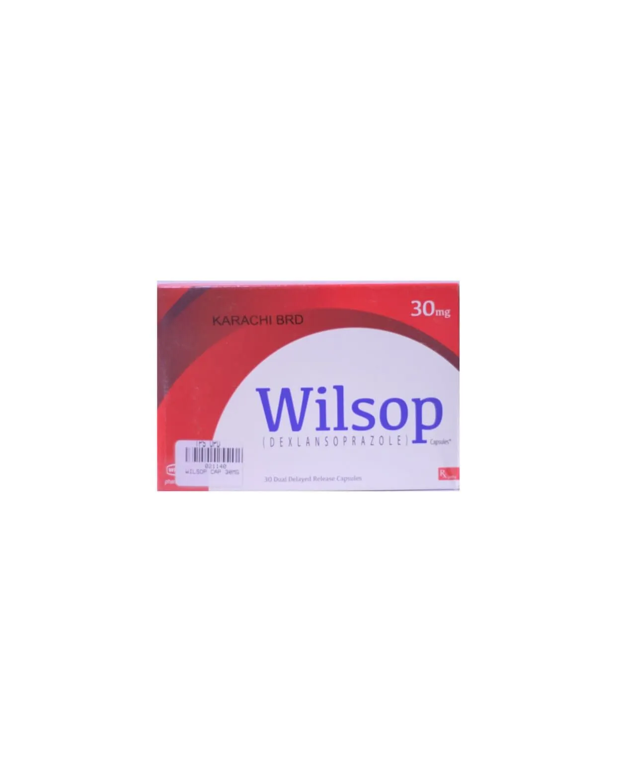 Wilsop 30mg Capsule (x3 Strips)