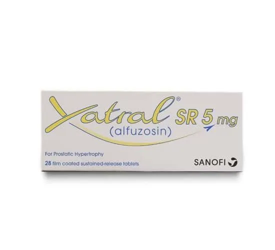 Xatral SR 5mg Tablet (14 tablets)