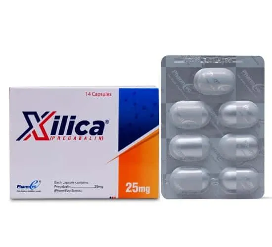 Xilica 25mg Capsule (7 tablets)