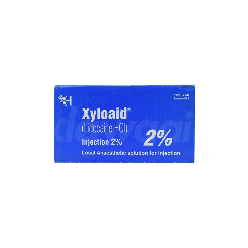 Xyloaid 2% Injection 1 amp