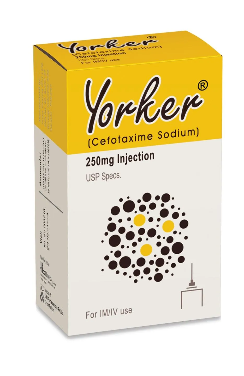Yorker 250mg Injection 1 vial