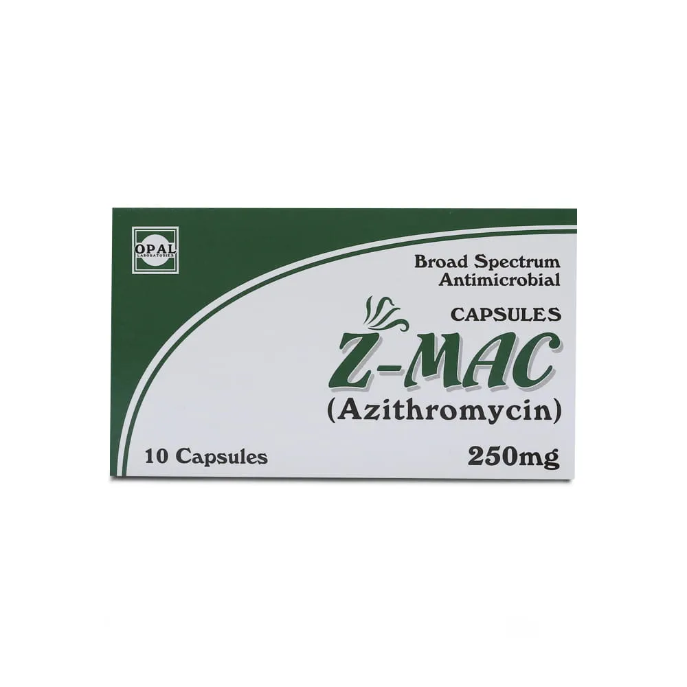 Z-mac 250mg Capsule (x2 Strips)