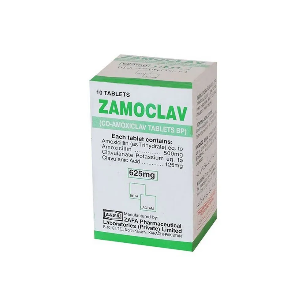 Zamoclav 625mg Tablet (10 tablets)