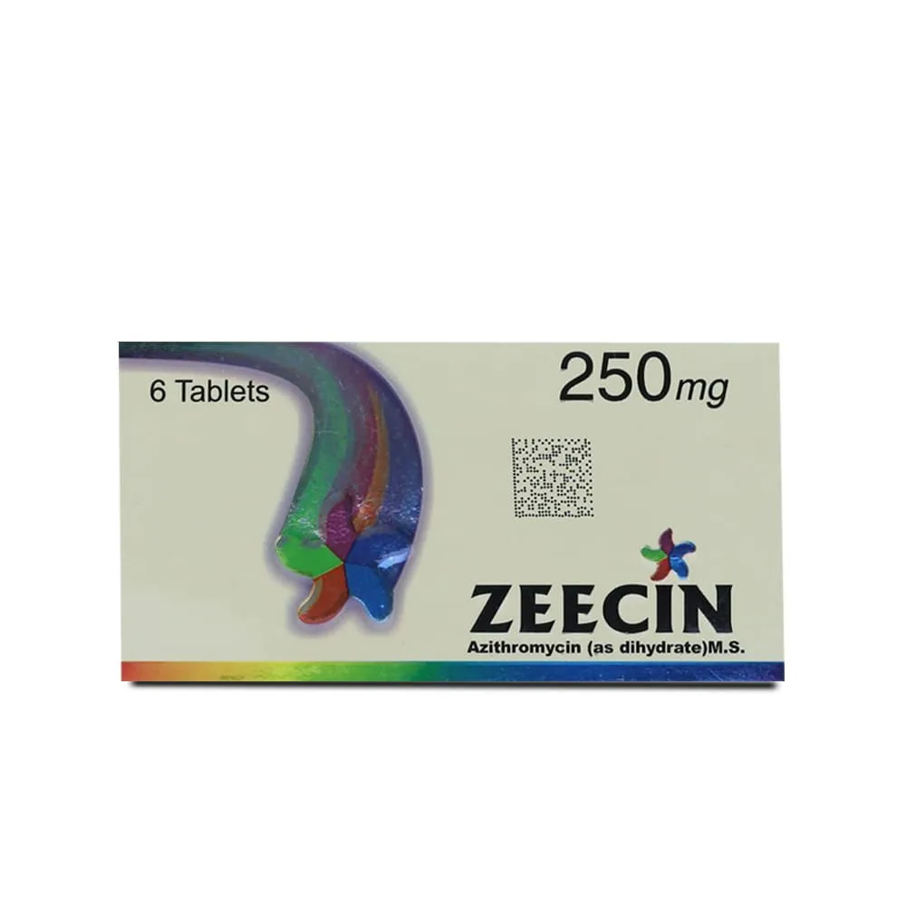 Zeecin 250mg Tablet (x2 Strips)