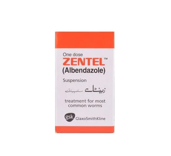 Zentel 200mg/5ml Suspension 10 ml
