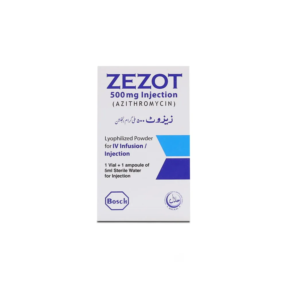 Zezot 500mg Injection 1 amp