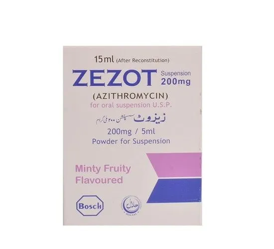 Zezot Dry 200mg/5ml Suspension 15 ml