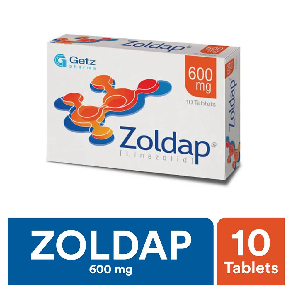 Zoldap 600mg Tablet (10 tablets)