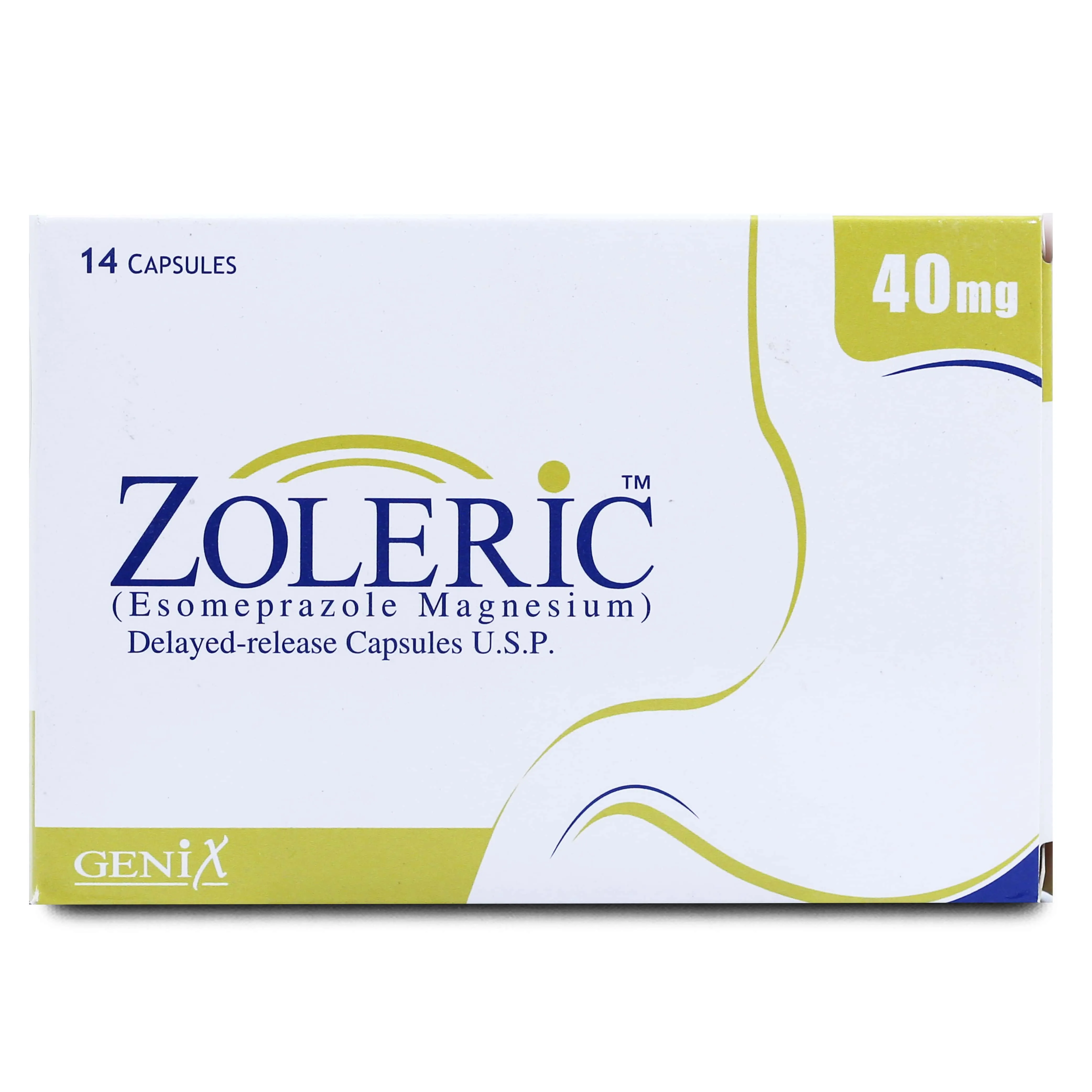 Zoleric 40mg Capsule (7 tablets)