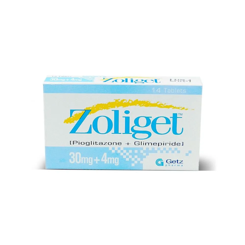 Zoliget 30mg+4mg Tablet (7 tablets)