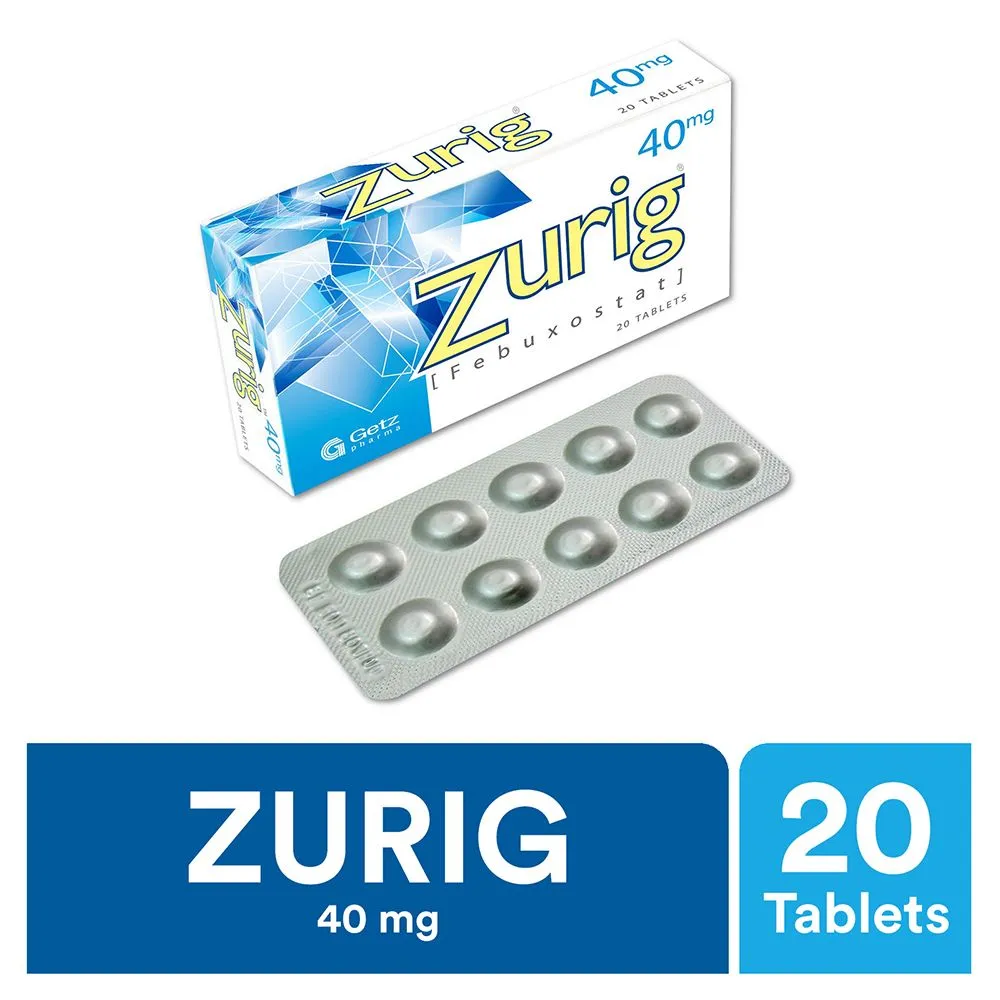 Zurig 40mg Tablet (10 tablets)