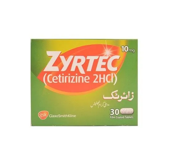 Zyrtec 10mg Tablet (15 tablets)